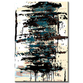 Painting by Numbers Abstract Art Black ShadeI